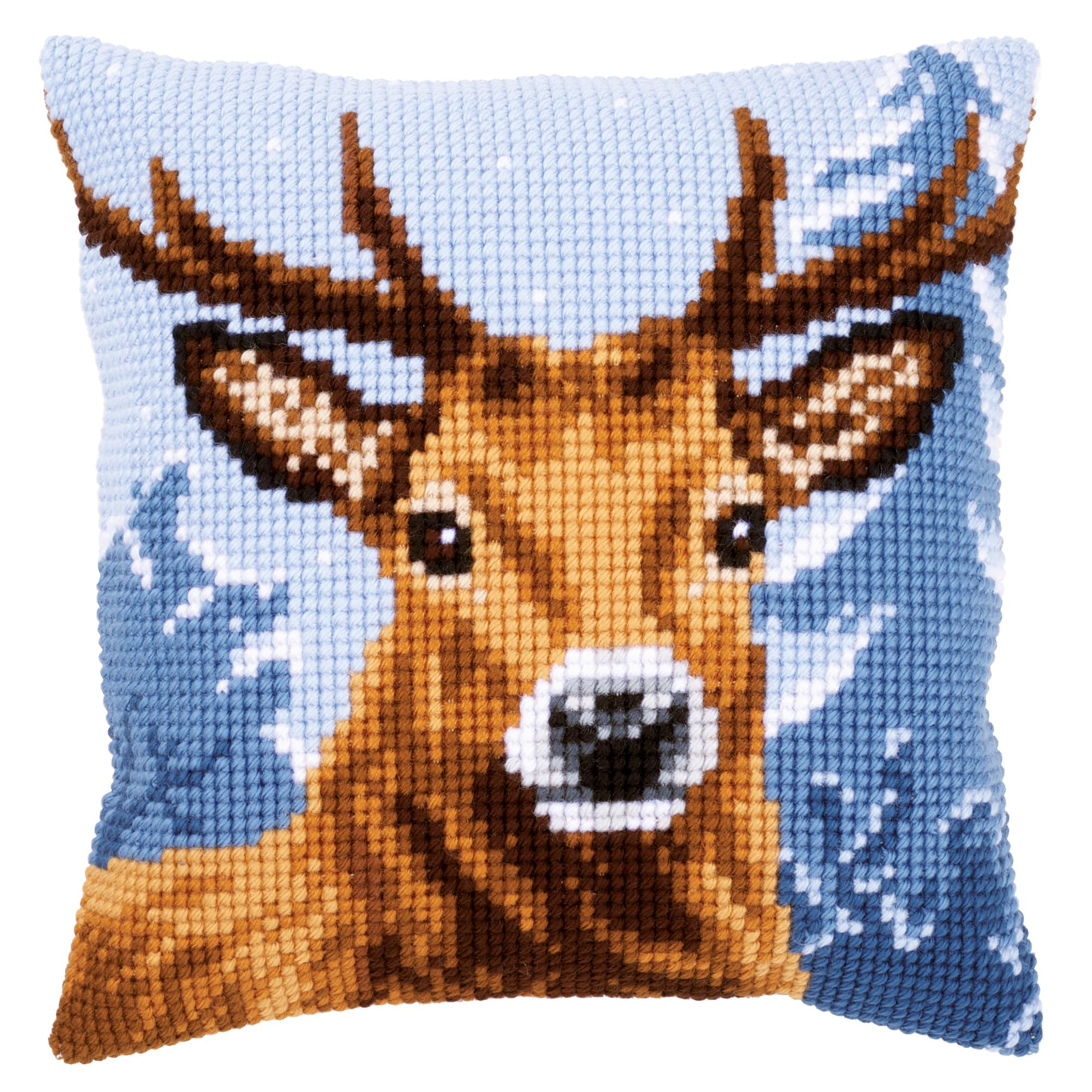 Vervaco Assorted Cross Stitch Cushion Deer,