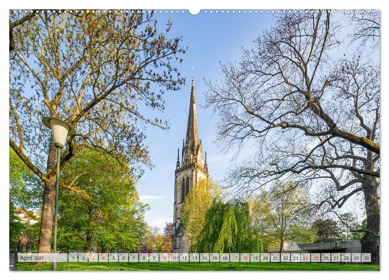 CALVENDO - Kassel Stadtansichten (hochwertiger Premium Wandkalender 2027 DIN A2 quer), Kunstdruck in Hochglanz: Eine traumhafte Bilderreise durch die einmalige Stadt Kassel