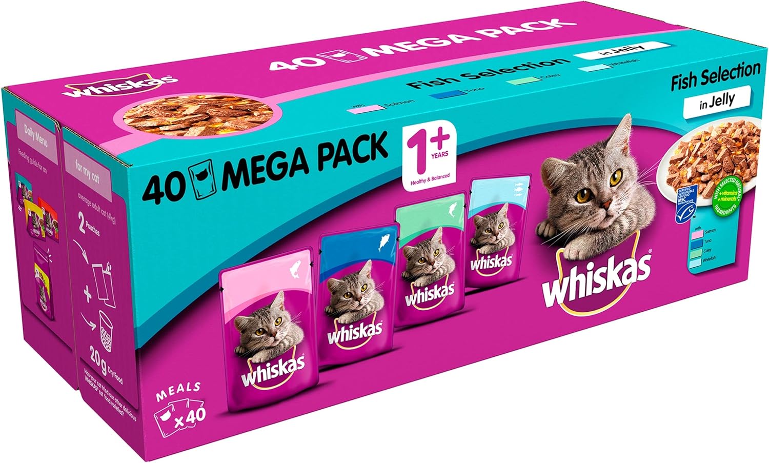 40 pack whiskas