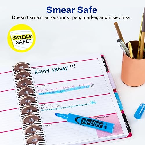 Miniatura 2 de Marcadores fluorescentes para escritorio HI-LITER Azul claro