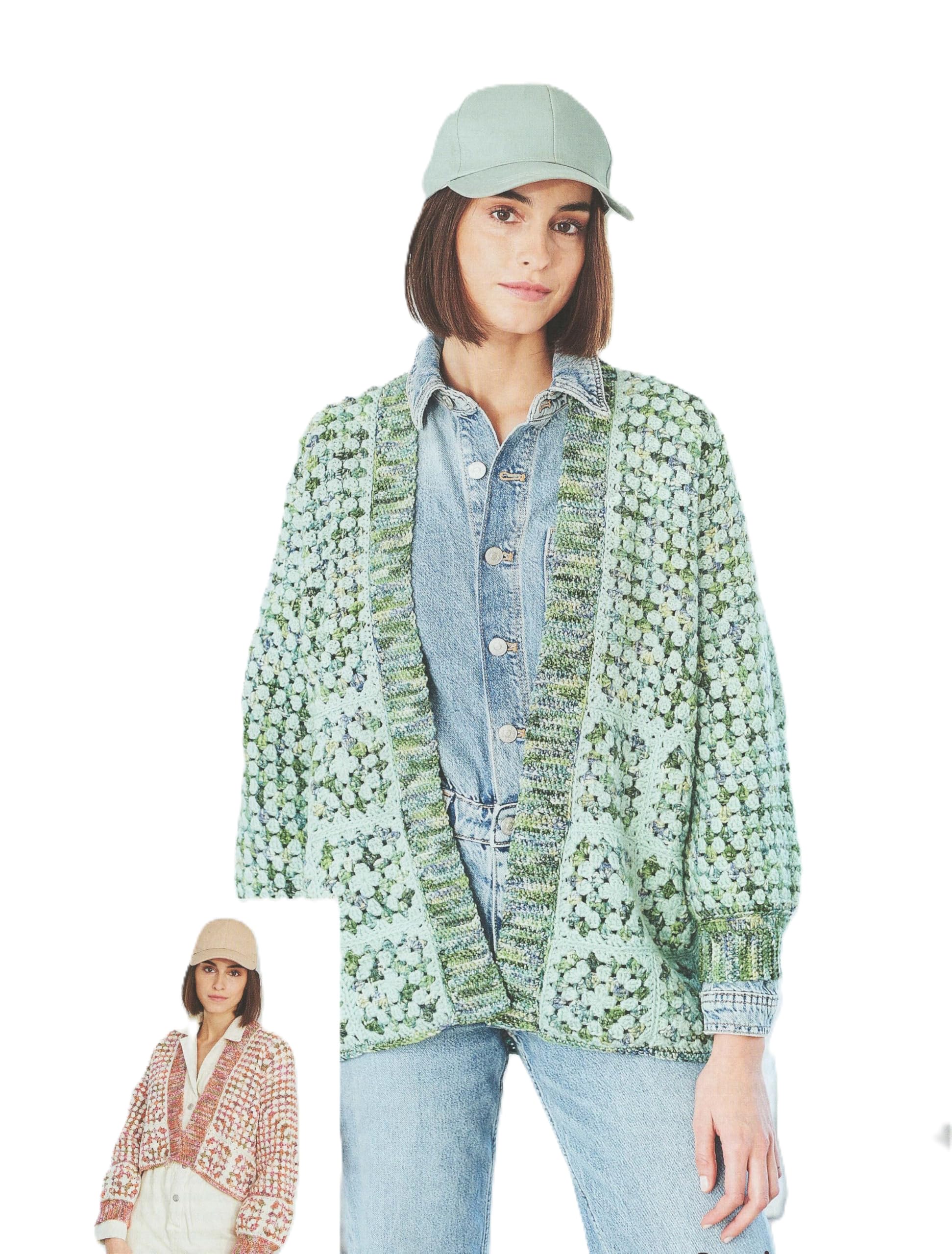 Stylecraft Batik Elements Swirl DK Crochet Pattern - 10052 Ladies Top & Sweater