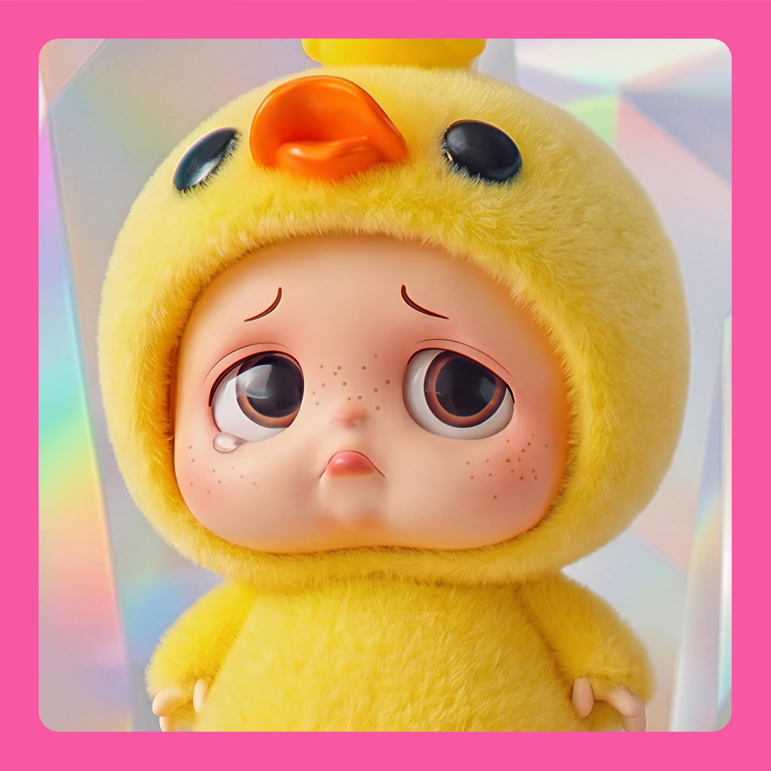 STARBOX Sad Baby Animals Series 1 – Blindbox-Sammelfigur (8 Pack), liebenswerte Tiercharaktere mit emotionalem Gesichtsausdruck, Überraschungs- und Sammelspielzeug für Kinder ab 3 Jahren