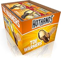 Vista 1 de HotHands Toe Warmers - Long Lasting, Odorless, Air Activated - Up to 8 Hours of Heat - 20 Pair