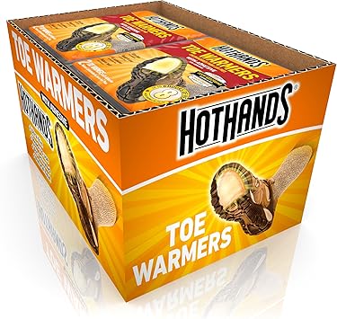 HotHands Toe Warmers - Long Lasting, Odorless, Air Activated - Up to 8 Hours of Heat - 20 Pair HotHands Toe Warmers - Long Lasting, Odorless, Air Activated - Up to 8 Hours of Heat - 20 Pair
