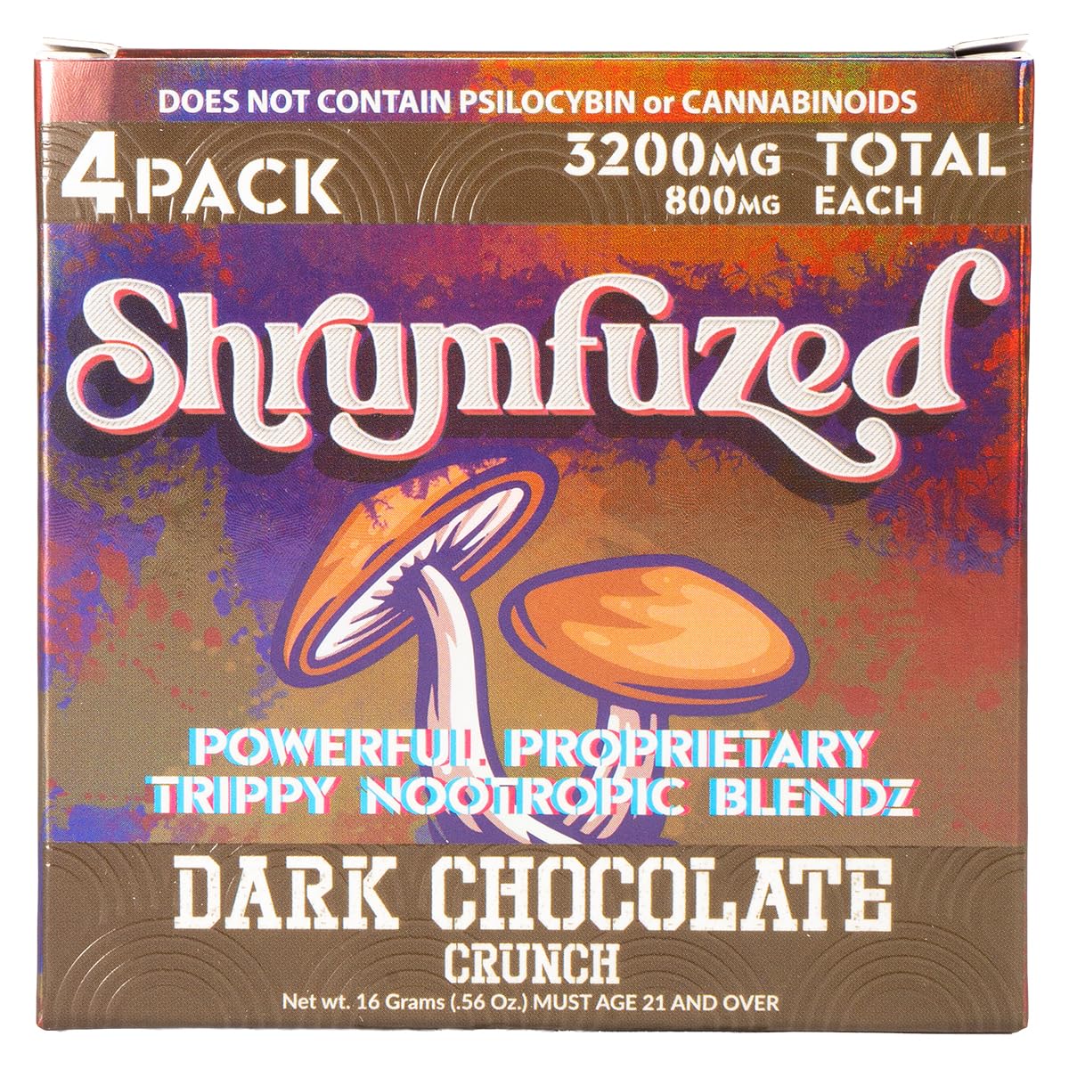 Amazon.com: Shrumfuzed Proprietary Nootropic Gummy 3200mg - Lion's