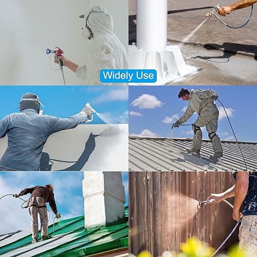 Miniatura 6 de uxcell 2 puntas de pulverización reversibles para pulverizador sin aire 621, puntas de boquilla de pulverización de pintura, piezas de máquina para