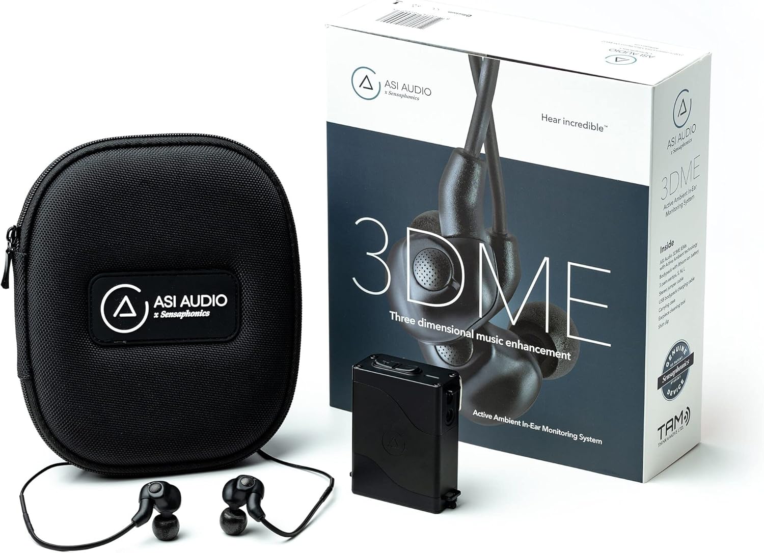 Buy ASI Audio by Sensaphonics G2 3DME Bluetooth Premium inEar