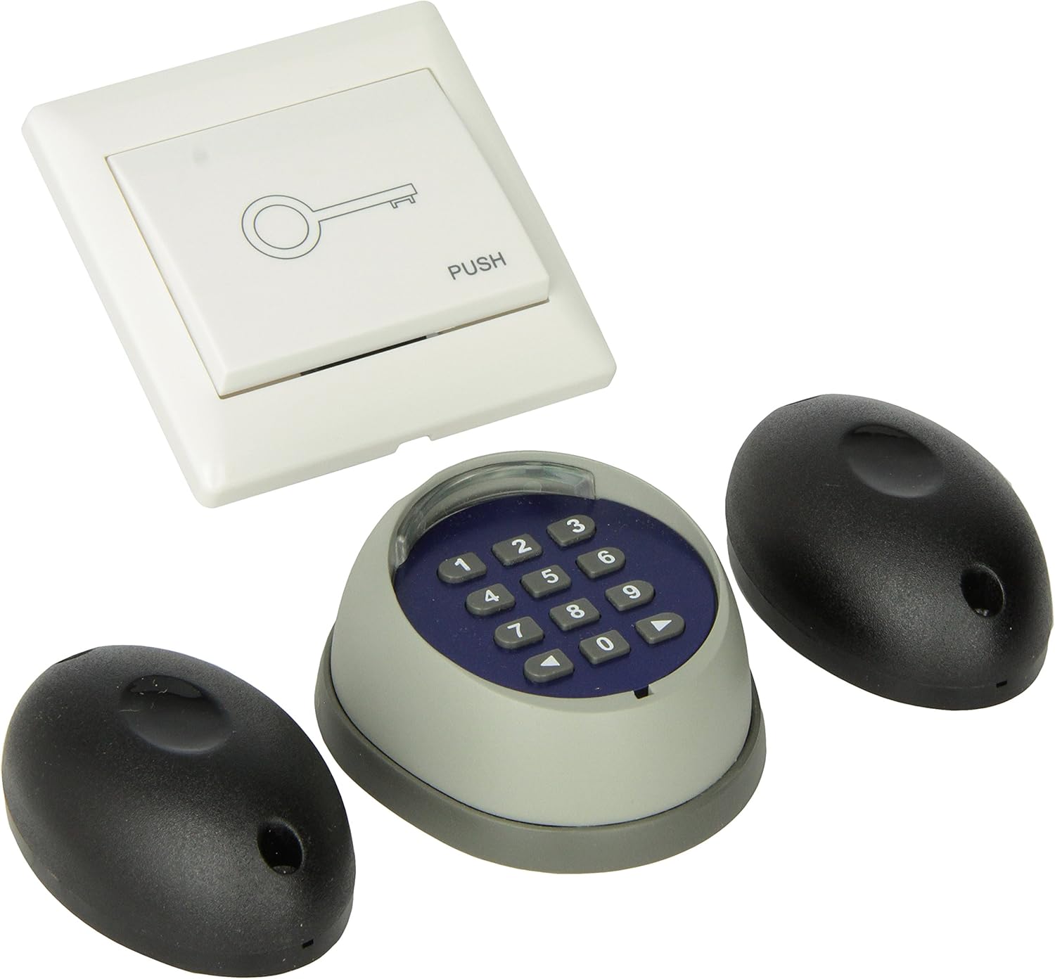 ALEKO Gate Opener Accessory Kit for AC AR | AC1400 AR1450 AC2000 AR2000 | Gate Openers Keypad Photocells Push Button | ACC3