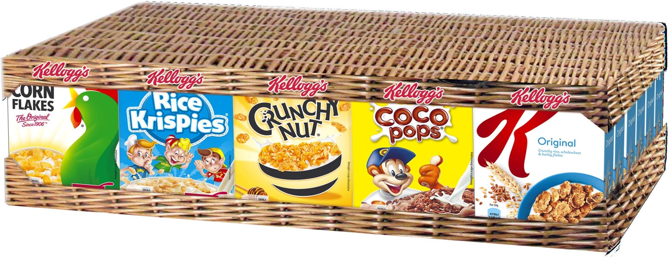 Kellogg's Mixed Case Portion Pack (Top 5 brands), 1.86 kg, Pack of 1