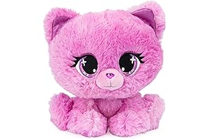 Pink Cat Plush Toy