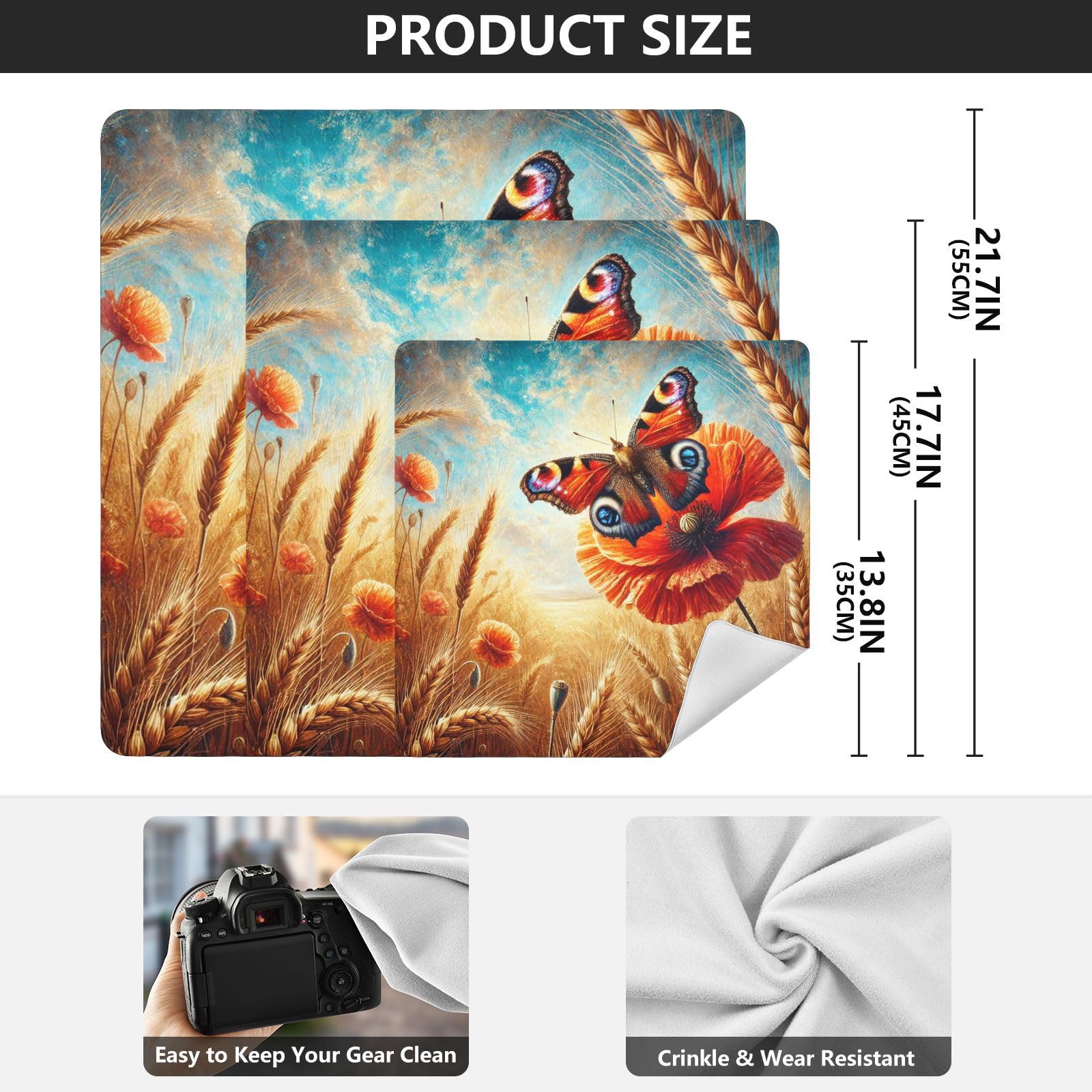 Joko Ivery Butterfly Golden Protective Wrap 13.8