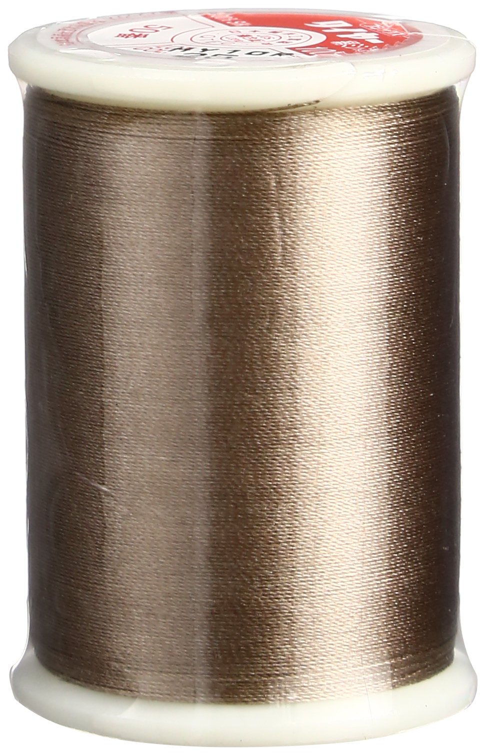 Superior Threads Tire Silk #50 3-Ply 50-Weight High Sheen Silk Embroidery Quilting Sewing Thread - 109 Yard Spool (#025 Putty)