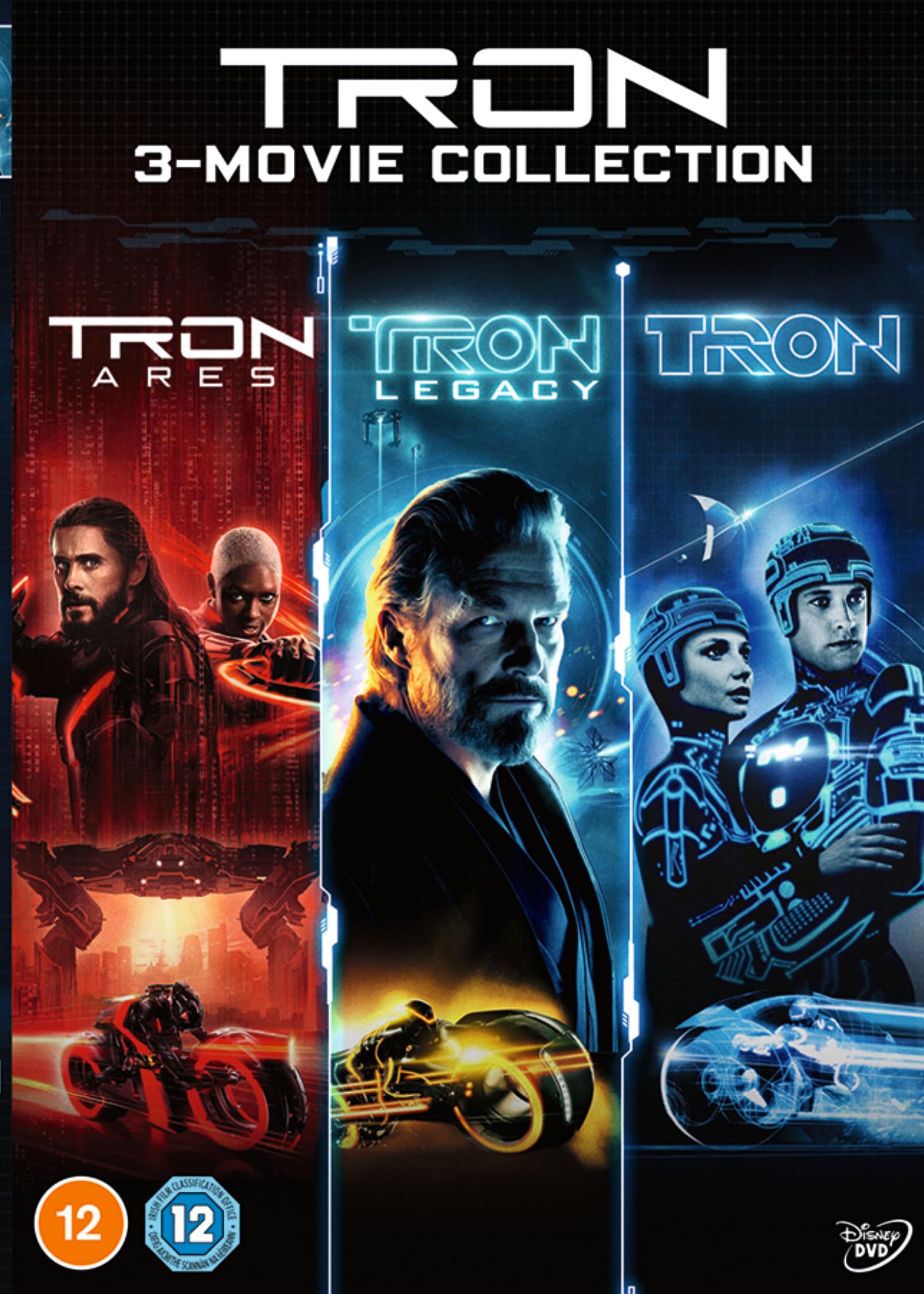 Tron: 3-Movie Collection [12] DVD Box Set sealed