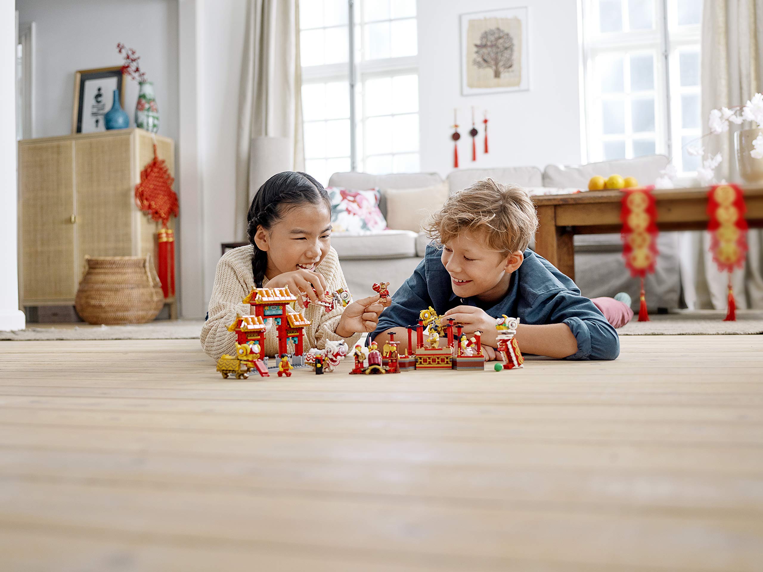 Amazon.co.jp: レゴ(LEGO) アジアンフェスティバル 獅子舞 80104 