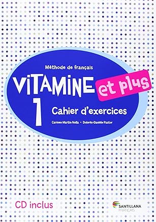 VITAMINE ET PLUS 1 CAHIER + CD - 9788490490129 Libros,Guías de estudio y repaso