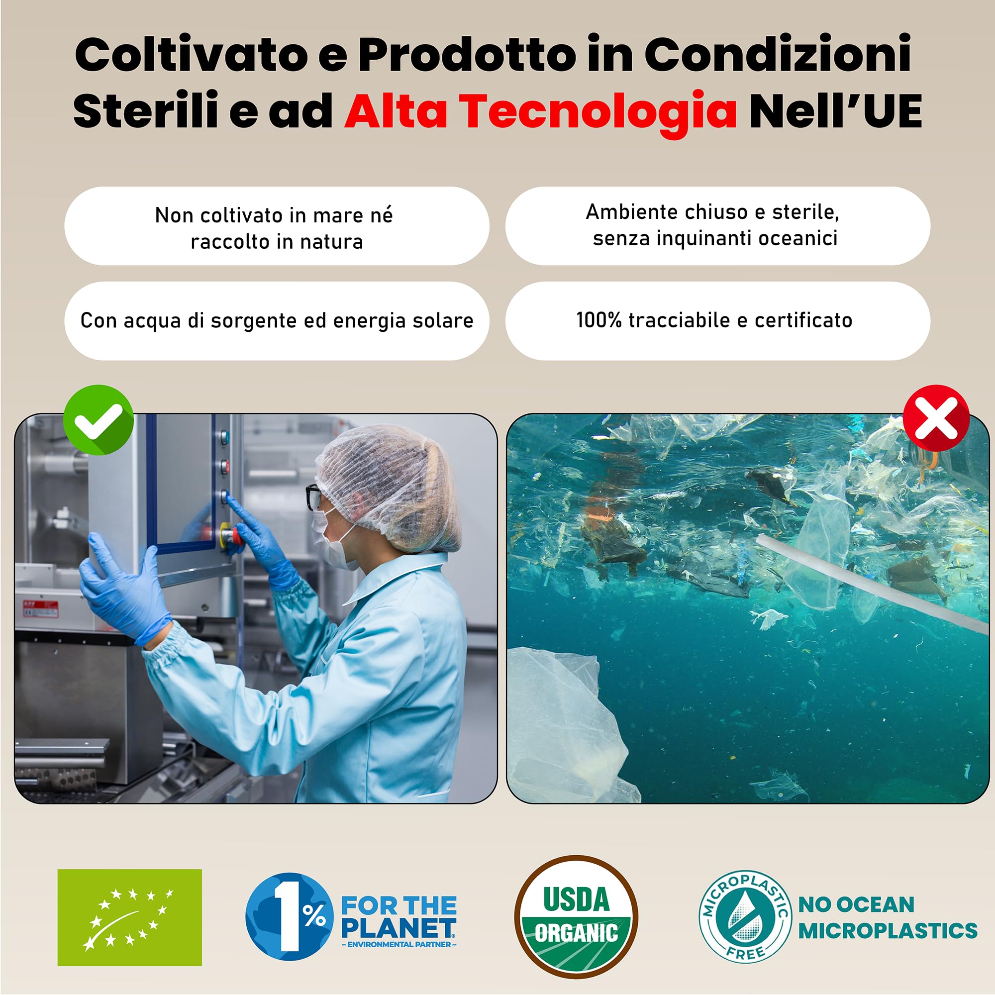Super Astaxantina Biologica – Equivalente a 16mg di Polvere | Pelle, Vista, Energia | Assorbimento 4X con Olio d’Oliva Italiano Bio | Vegan-Certificati Bio UE/USDA