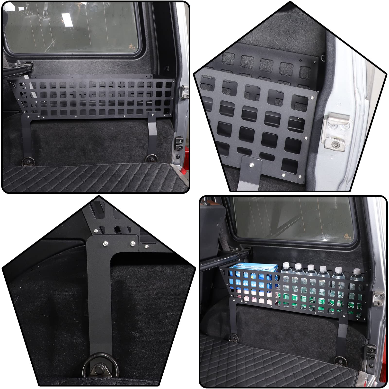 HAPPYHORSE for Mercede-s-Ben-z G-Class W463 G63 G65 G55 G500 G550 G350d 2004-2018 Car Trunk Right Storage Box Accessories