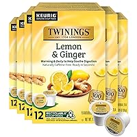 Vista 31 de Twinings Chai Black Tea - 72 cápsulas K-Cup para Keurig, 12 unidades (paquete de 6), naturalmente dulce, sabroso sabor a especias, cafeinado