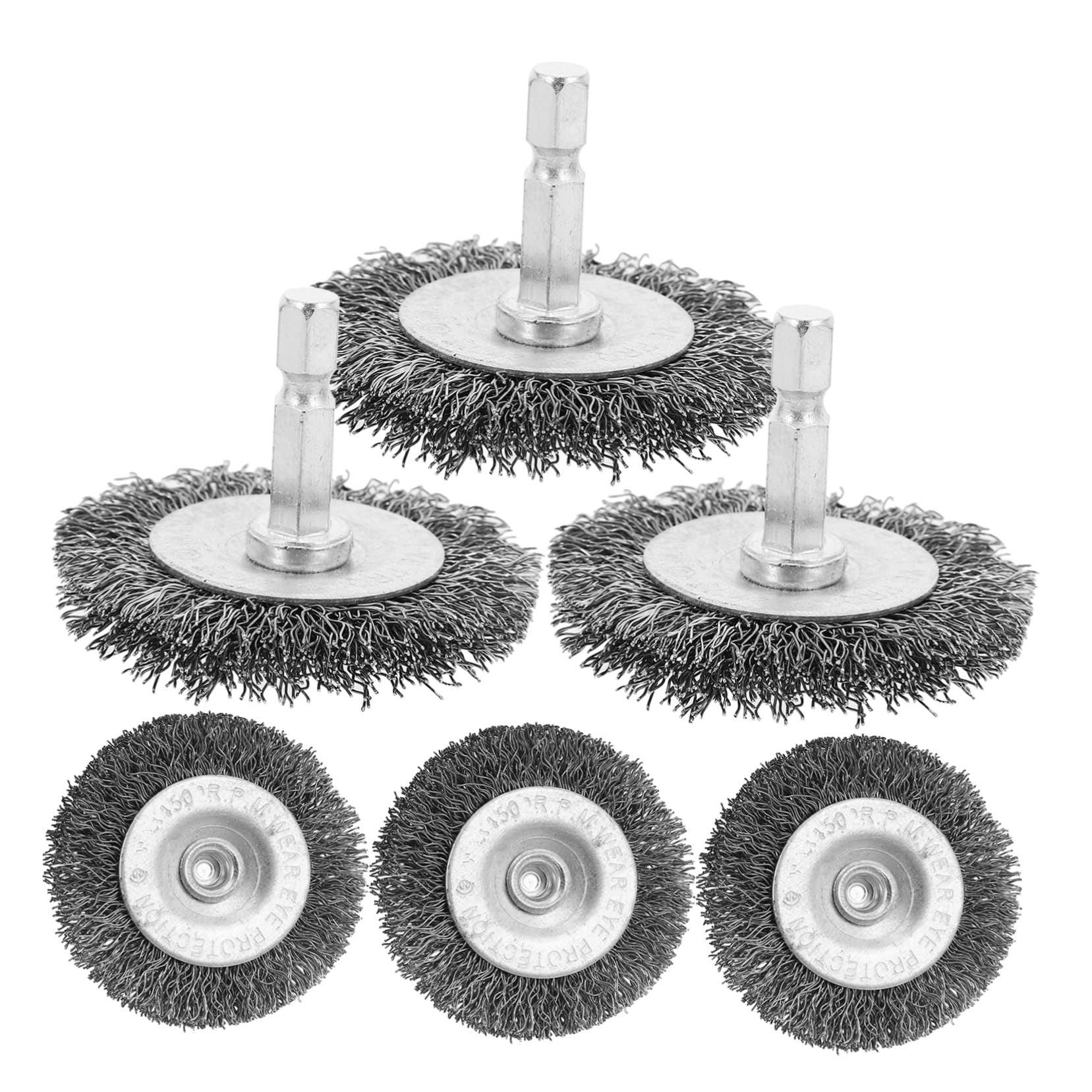 HOMOCONO Multifunctional Wire Brush for Drill and Grinder Small Wire Brush for Removal for Polishing