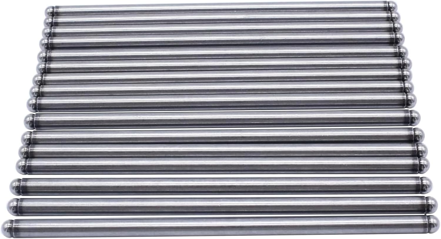 Hardened Steel Pushrods Valve Push Rods 5/16" STD 7.800" Length Fits for Small Block Chevy SBC 400 350 327 307 305 283 267 265 262