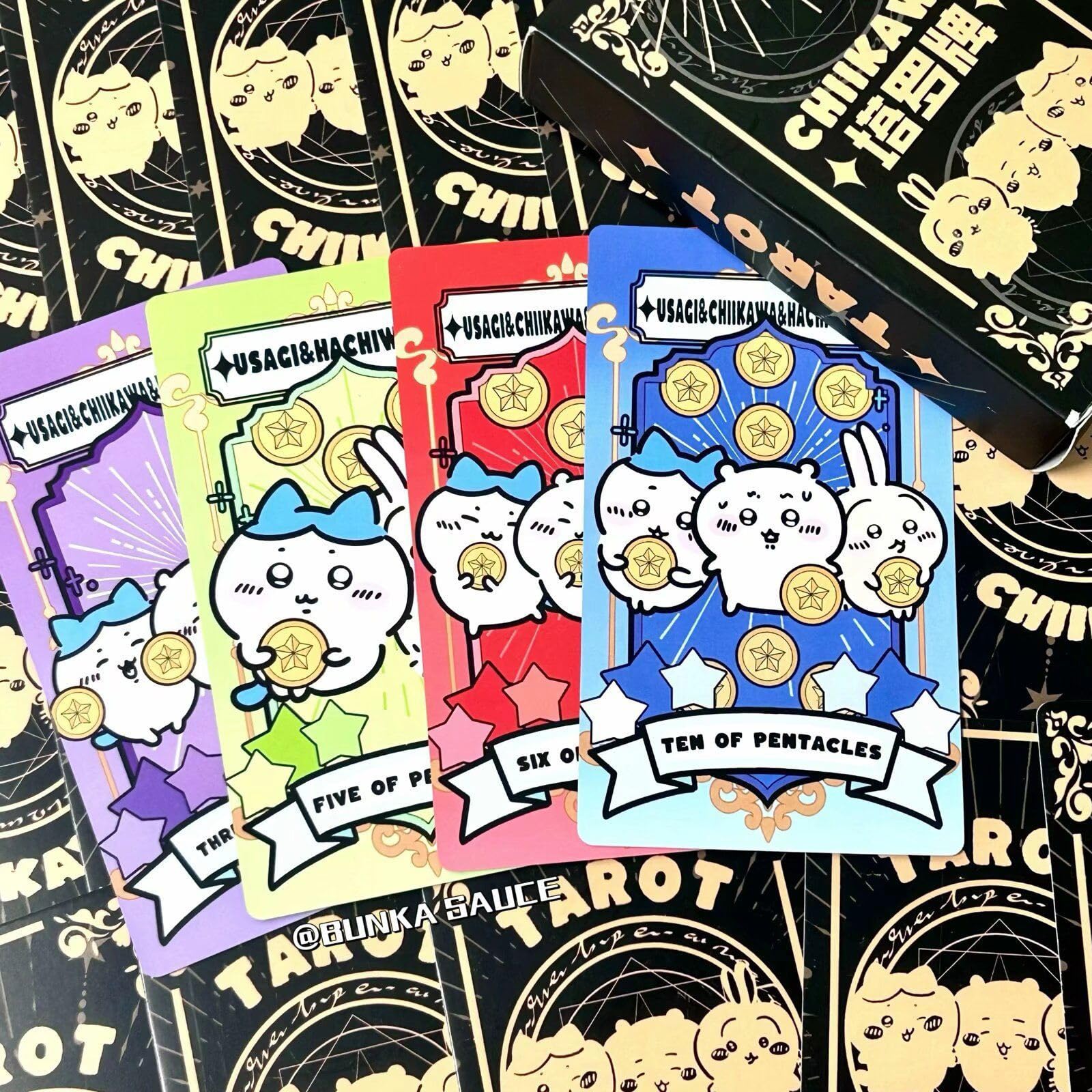 Amazon.co.jp: ちいかわ タロットカード 78枚セット ハチワレ うさぎ