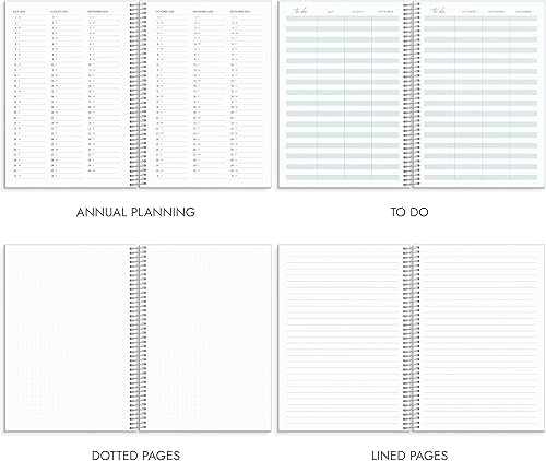 Miniatura 5 de Burde Agenda 2024  Agenda diaria y semanal  Agenda de vida para hacer  Cierre de banda elástica, tapa dura  Agenda 2024  Vida organizada  18 de
