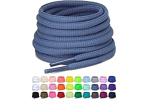 Oval Athletic Shoelaces for Sneakers Women
