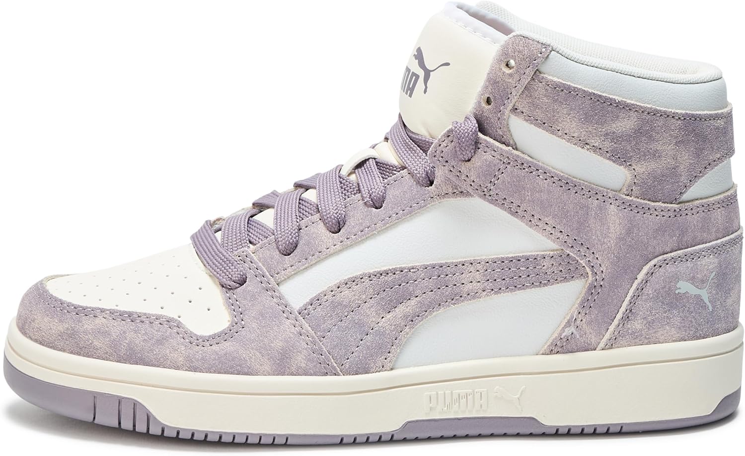 Puma Womens Rebound Layup Luster Mid Shoes - Image 2