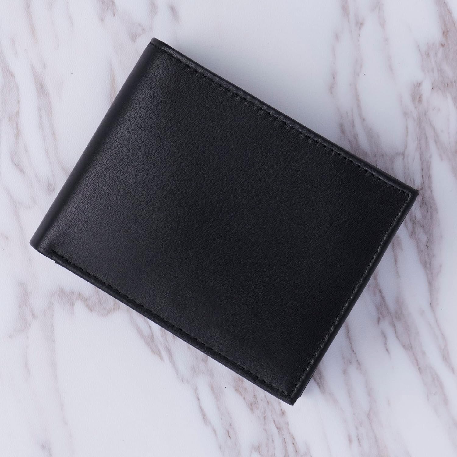 Alpine Swiss Mens Passcase Bifold Wallet Genuine Leather Comes in Gift Bag - Image 9