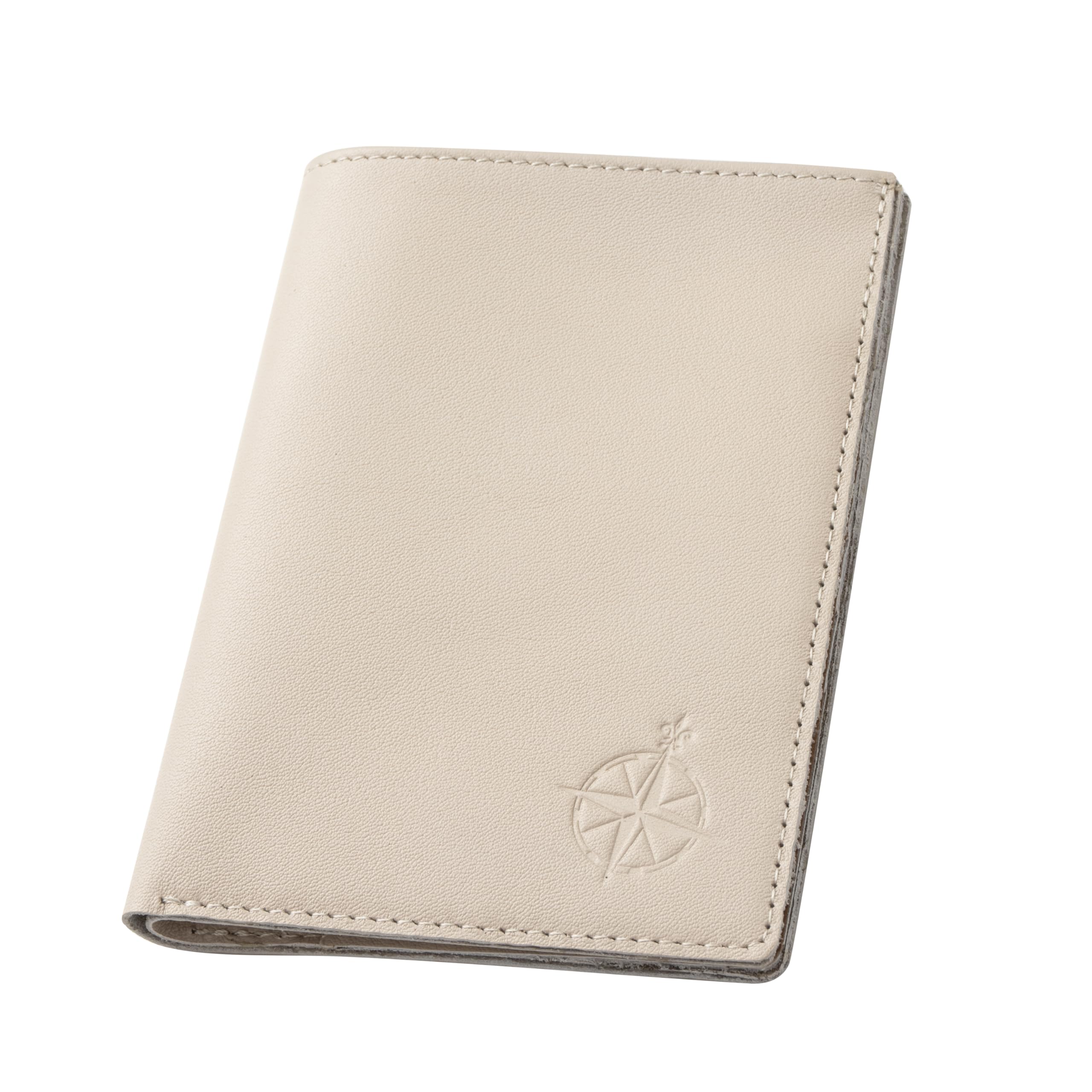 WANDERINGS Leather Passport Holder for Travel – RFID Blocking Passport Wallet & Cover for Men and Women – Slim Travel Wallet Case with Card Slots –