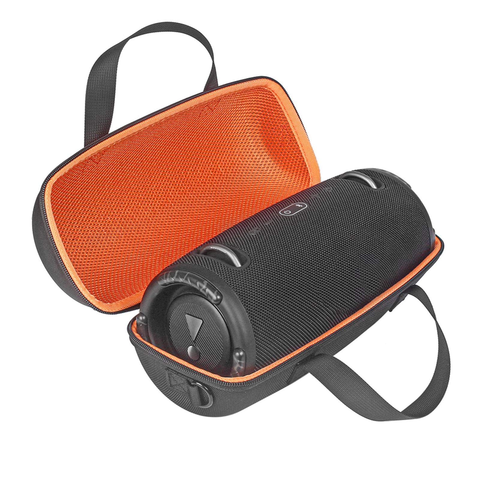 Custodia Rigida Per JBL Boombox 4 - Antiurto E Impermeabile In EVA, Con Tracolla E Piccola Sacca, Colore Arancione