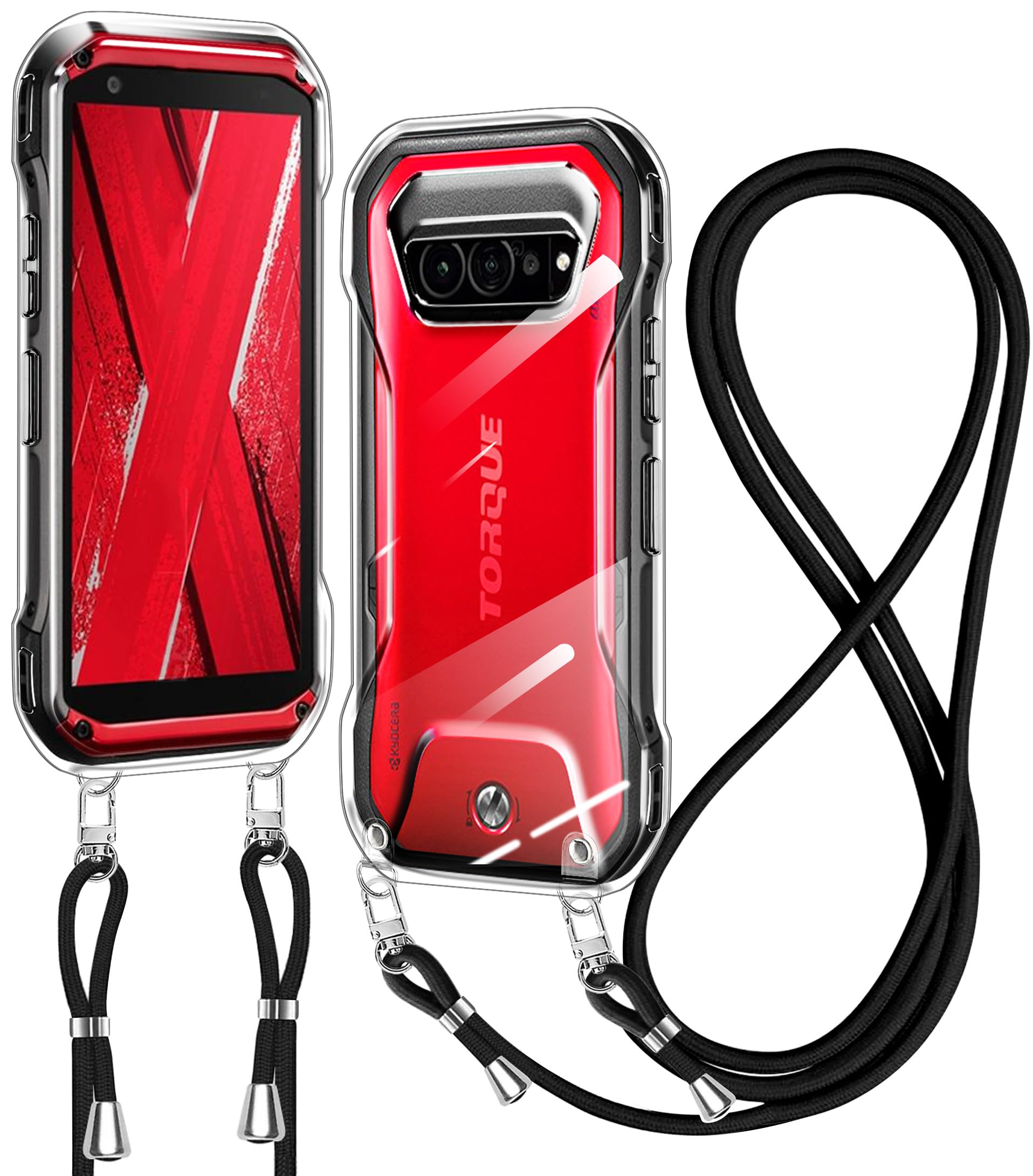 Amazon.co.jp: NISIILNG TORQUE G07 KYG06 用 ケース クリア
