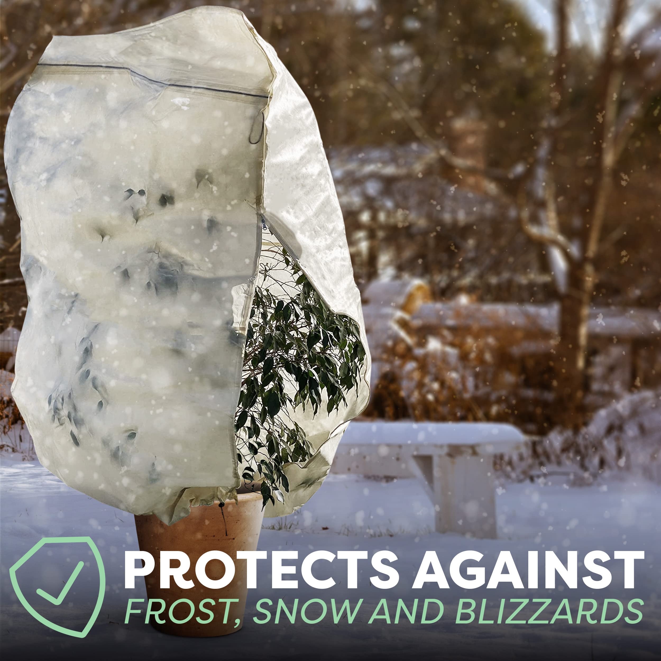 Praknu Plant Covers Freeze Protection 47