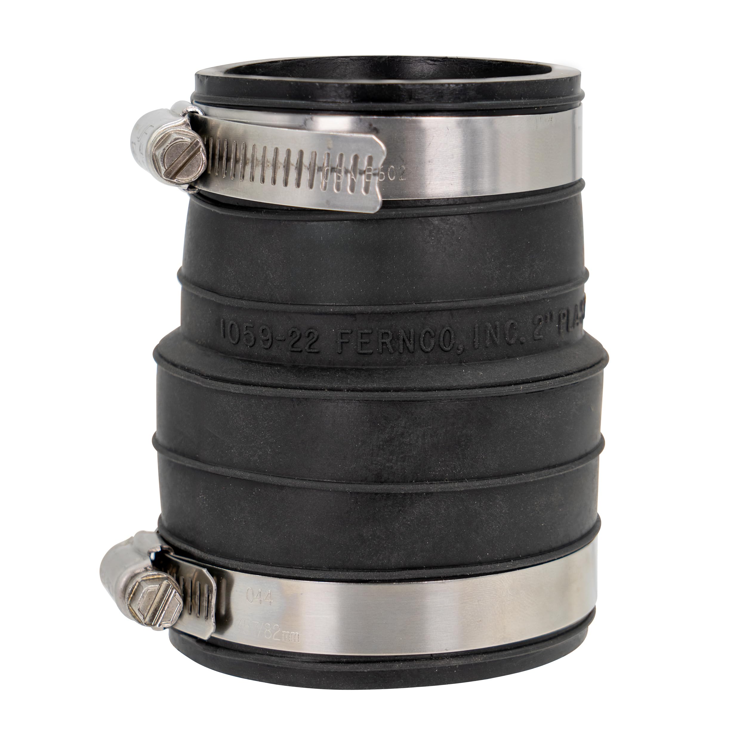 Fernco P1059-150 1-1/2-Inch by 1-1/2-Inch Rubber Flexible Coupling Repair Fitting