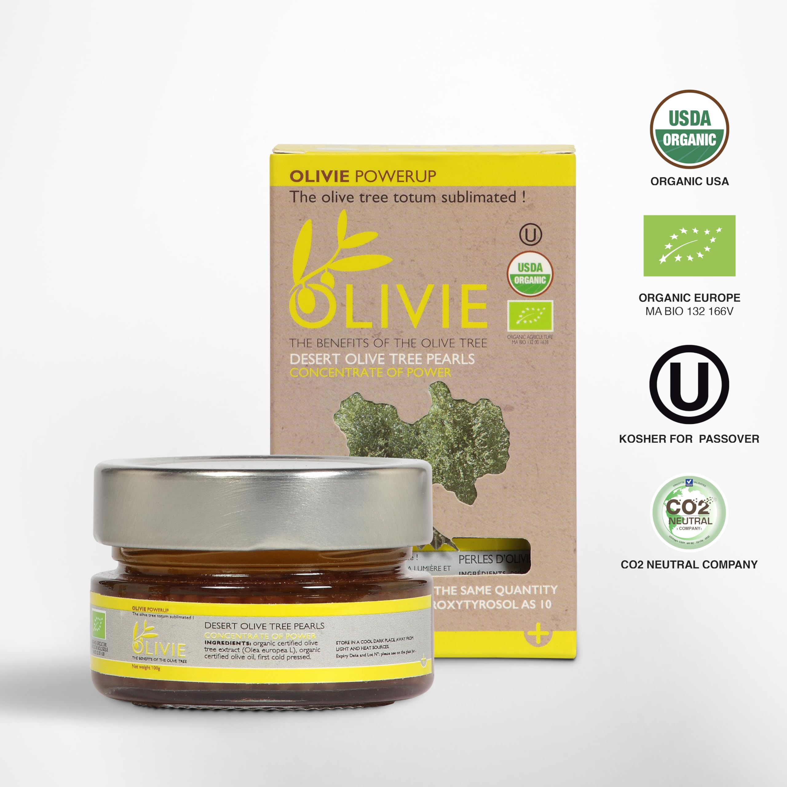 Amazon.com : Organic Olive Leaf Extract Capsules, PowerUp Pearls