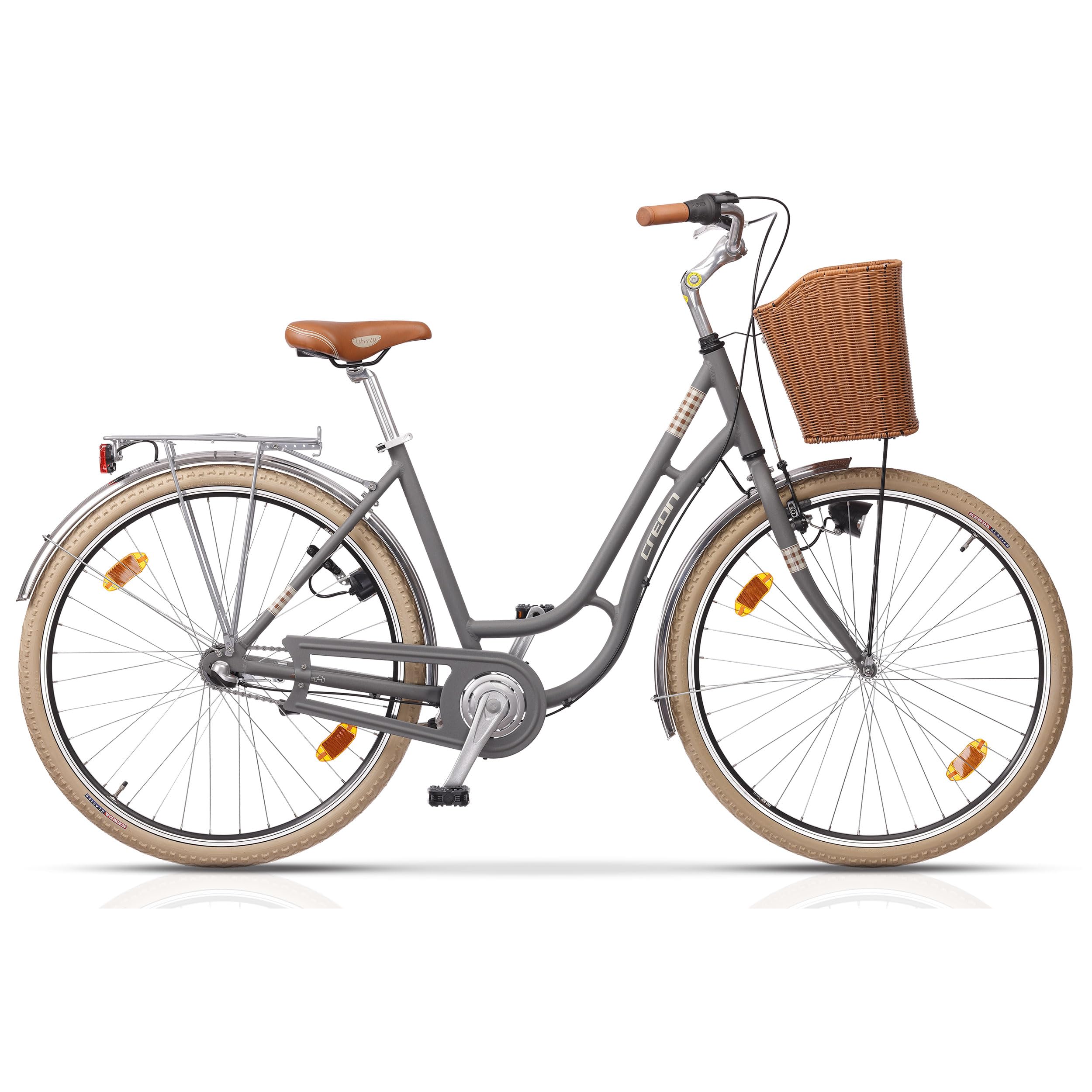 Airtracks 28 Zoll Damen Fahrrad City Bike Creon Vintage CB 3 Shimano Nexus 3 Gang - Rahmenhöhen 45cm, 50cm und 55cm - Modelljahr 2026