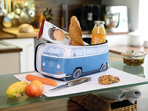 Miniatura 6 de BRISA VW Collection Volkswagen - Bolsa universal de neopreno para maquillaje, cosméticos, artículos de tocador para farmacia de viaje, con diseño de