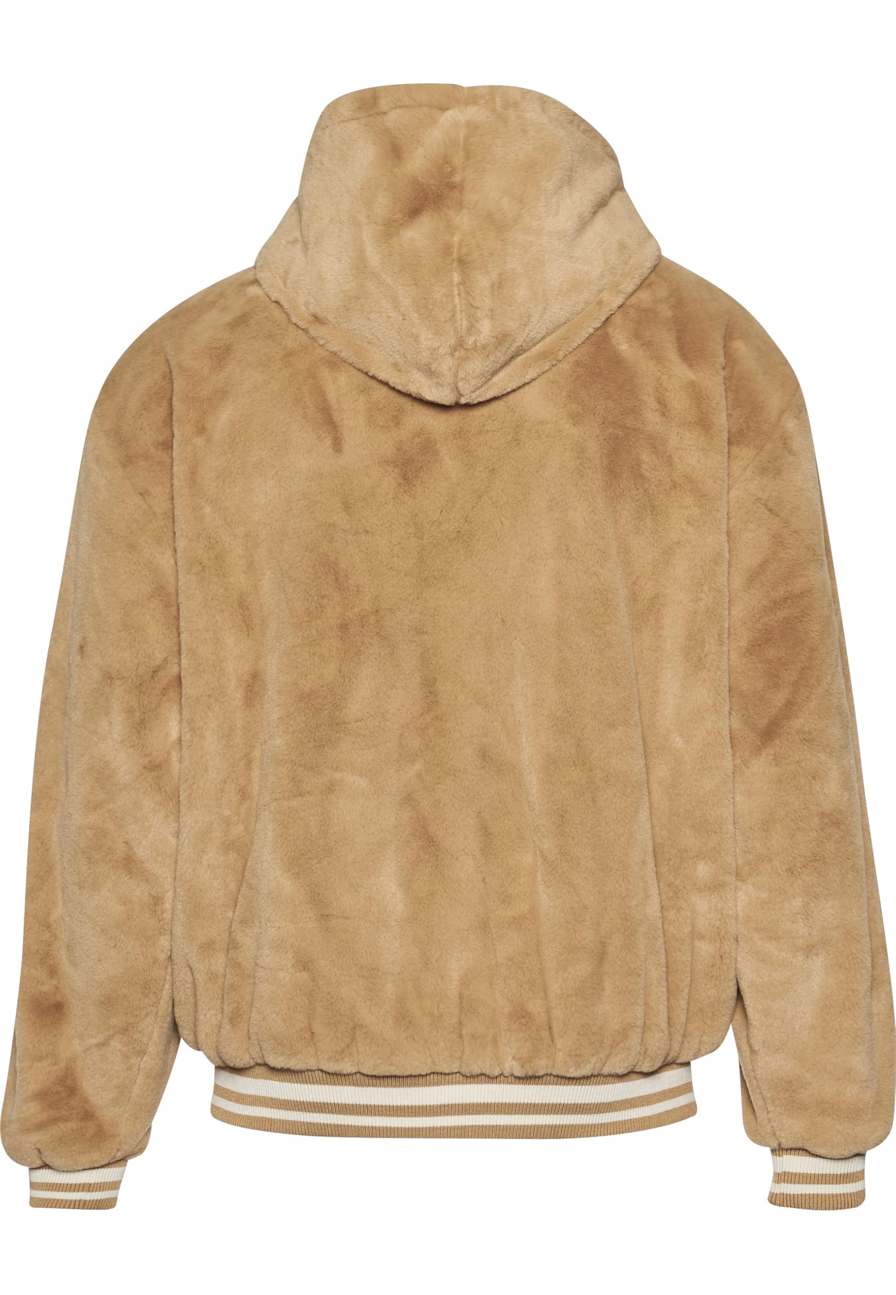 Karl Kani Unisex KU234-001-2 KK Metal Signature OS Fur Full Zip Hoodie