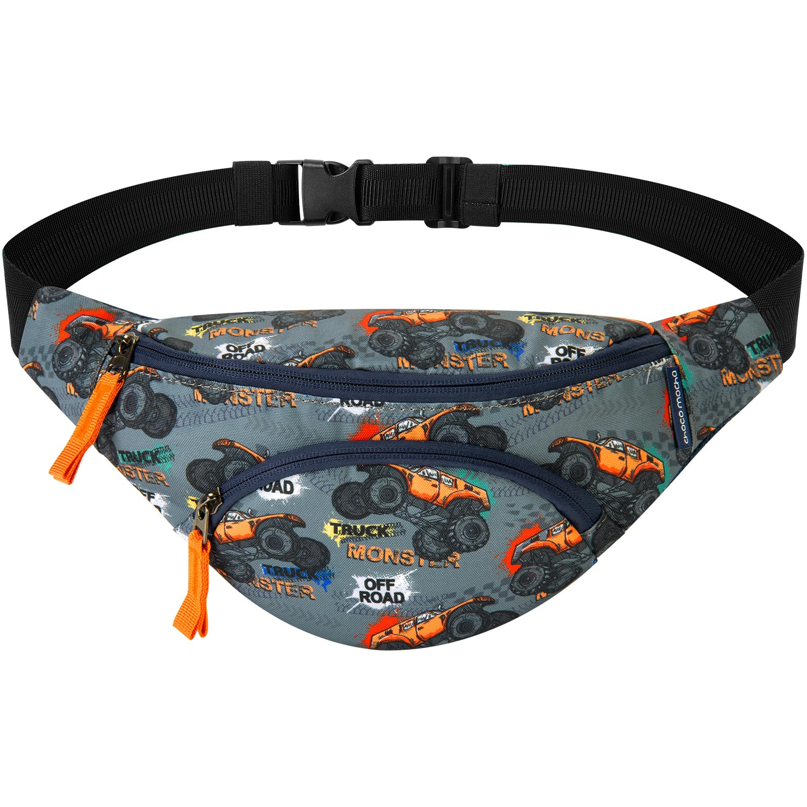Kids Fanny Pack, Truck-orange, Boys-image-13