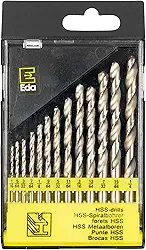 EDA Brocas Em Jogo Com 13 Peças Polegadas Eda