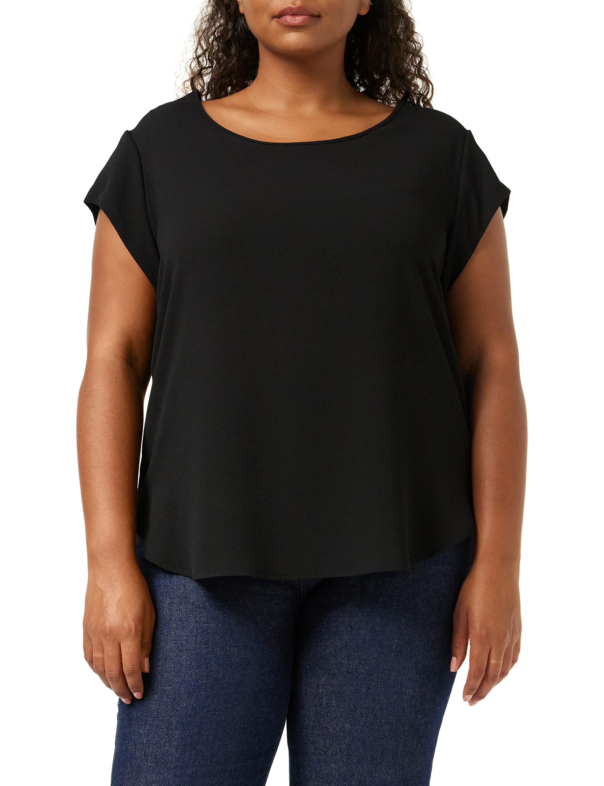 Only Onlvic S/S Solid Top Noos Ptm Vestido para Mujer