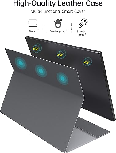 Miniatura 6 de Monitor portátil de 2 K de 16 pulgadas, 2560 x 1600, USB C, pantalla de computadora HDMI, pantalla de computadora HDR IPS, pantalla de juegos con