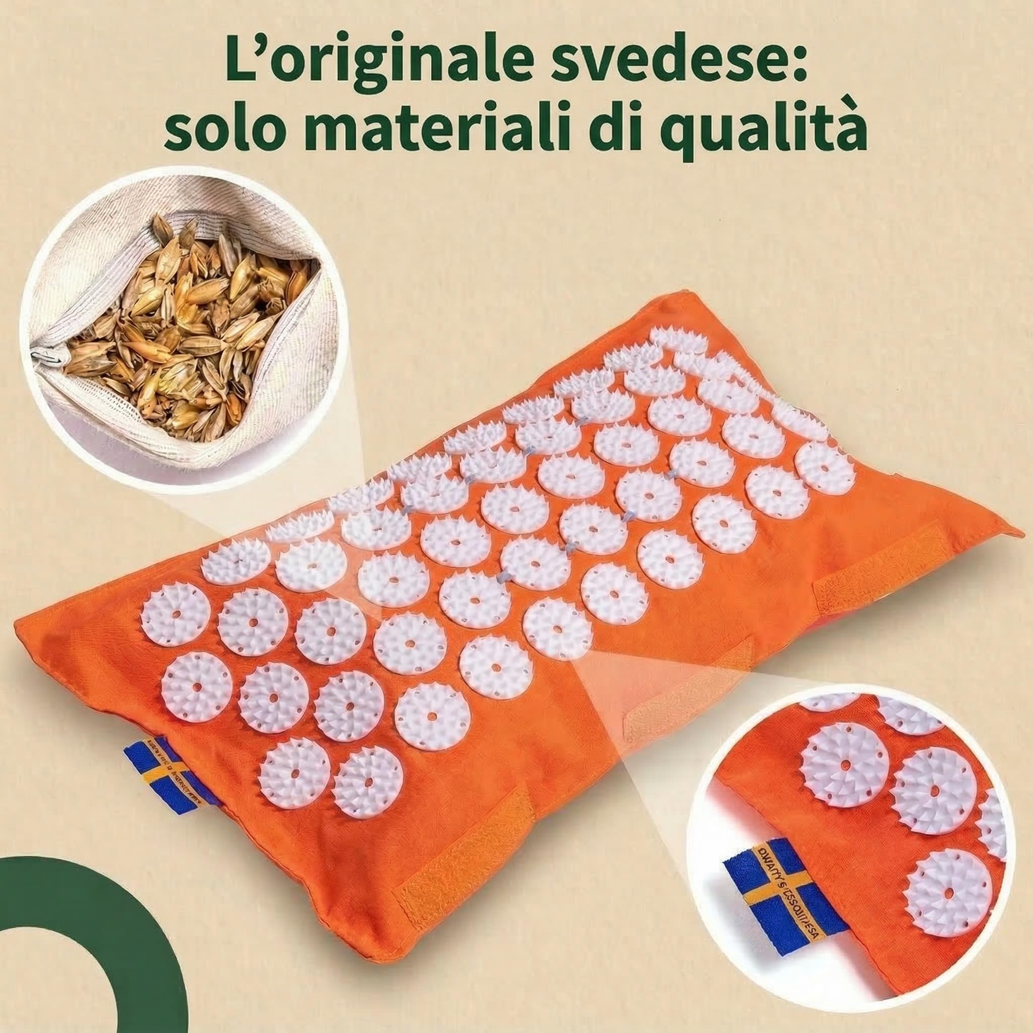 MYSA THERMOMAG CUSCINO CERVICALE N.1 AL MONDO MEDRANK 2026: AGOPRESSIONE + POTENZIATO CON BIO-MAGNETI! FARRO BIO SCALDABILE| DISP. MED. DETRAIBILE! + TUTORIAL