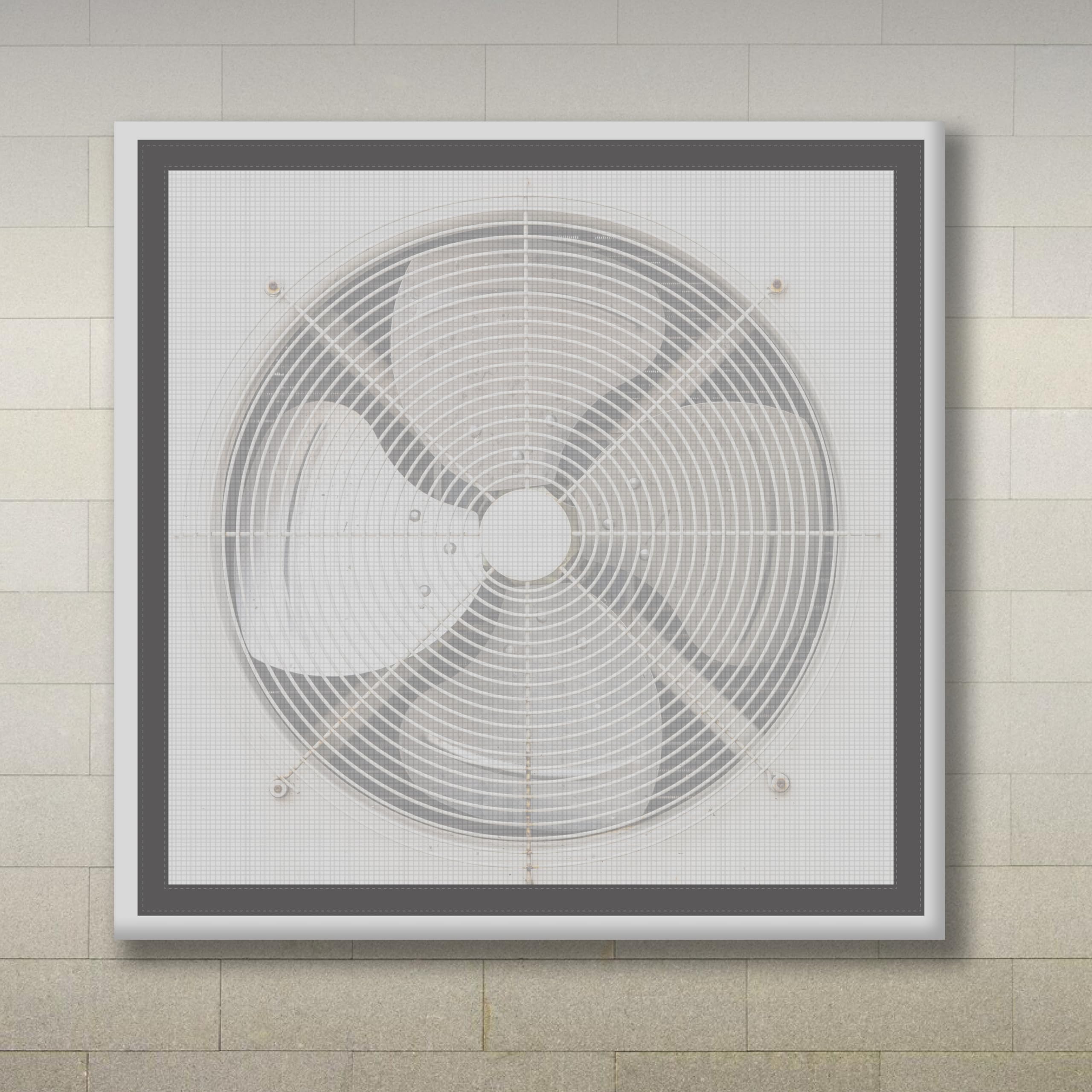 Classic Mosquito Net for Window - Exhaust Fan Ventilation Mesh for Bathroom & Kitchen | Pre-Stitched 30x50 cm, Grey | 120 GSM Fiberglass with Self-Adhesive Tape-image-11