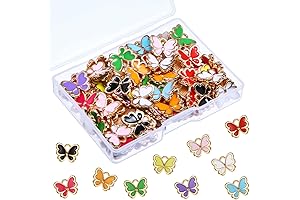 Hicarer Butterfly Croc Charms: Your Gateway to Whimsical Creations