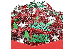 Knitgrip Christmas Crinkle Cut Paper Shred Filler