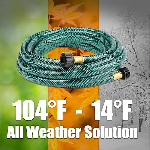 Miniatura 3 de Manguera de jardín al aire libre de 12 pulgada para césped, manguera de agua, flexible, duradera y a prueba de fugas, ajuste GHT, para césped,