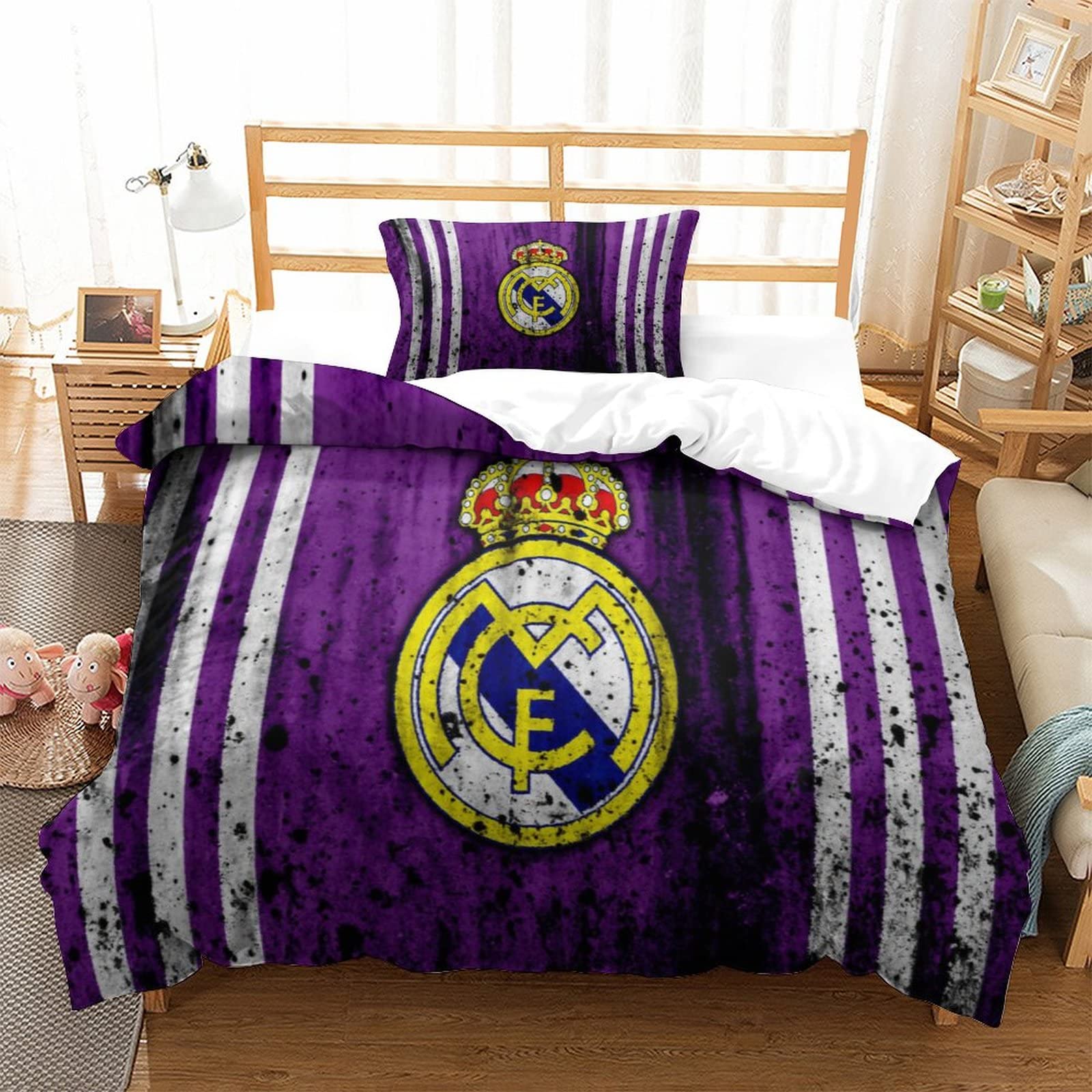Fundas Nordicas Cama 135 Pijama Real Madrid Niu00f1o Equipo De
