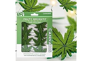 Brightz Felty LED String Lights: The Perfect 4/20 Weed Party Decorations