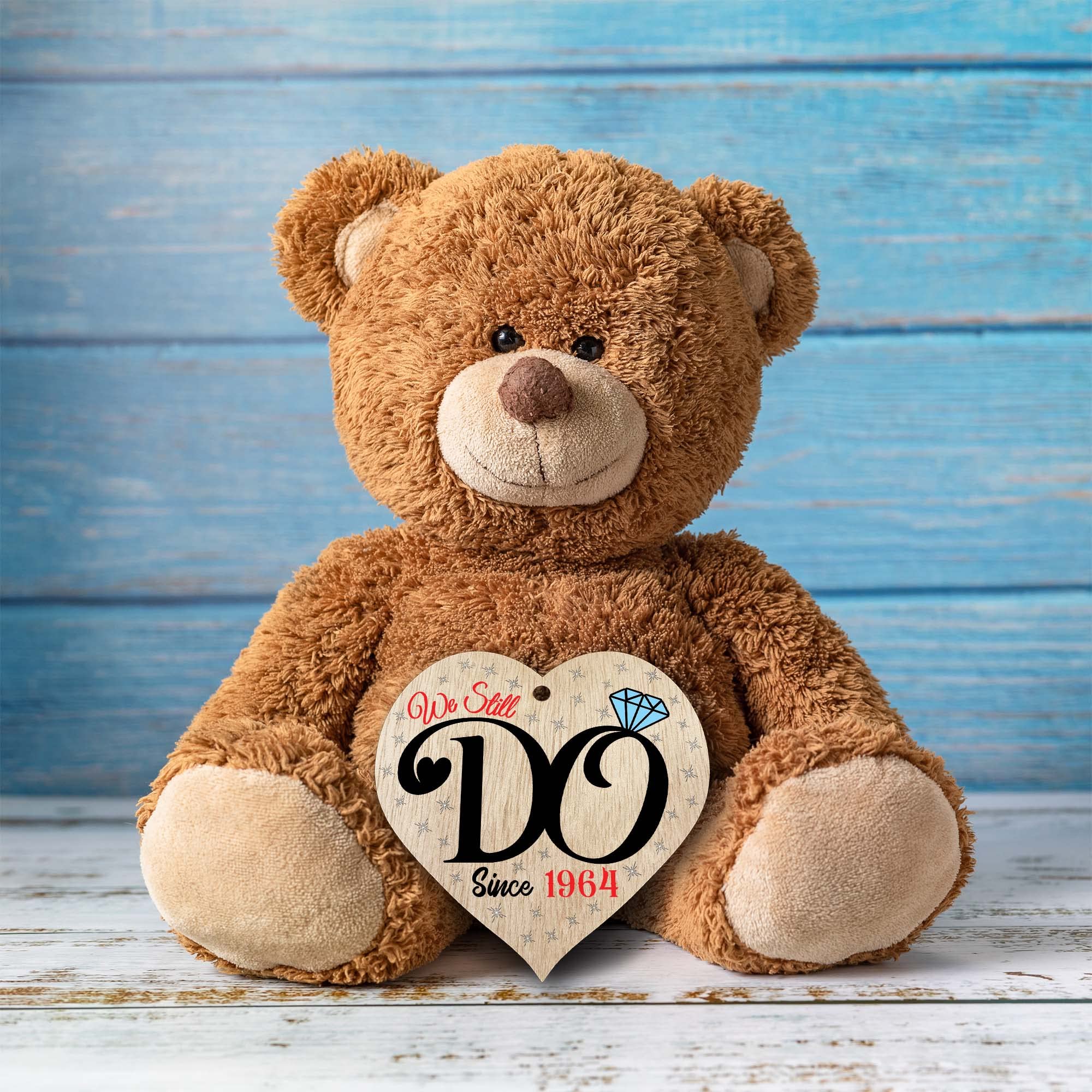 Plaque En Bois En Forme De Cœur Pour 80e Anniversaire Pour Homme Et